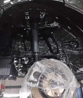 Комплексная защита нижней части автомобиля от коррозийных процессов